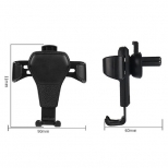 Telefoonhouder ventilatierooster zwaartekracht bevestiging